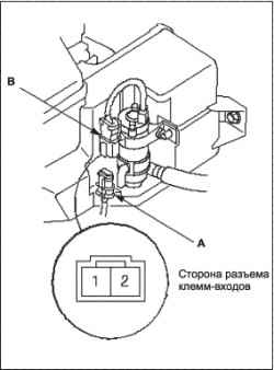 Тест входных сигналов стеклоочистителя и омывателя (MICU)