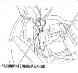 Охлаждающая жидкость двигателя (автомобили с бензиновым двигателем)