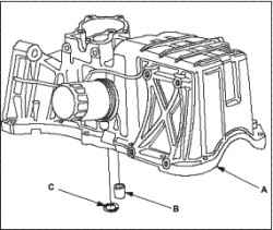 Установка масляного поддона (L13A)