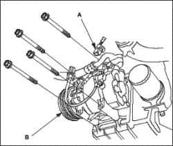 Снятие двигателя (L13A)