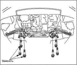 Установка двигателя (L13A)