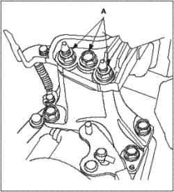 Установка цепи привода (L13A)