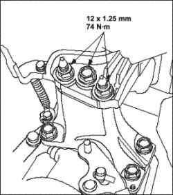 Установка цепи привода (L13A)