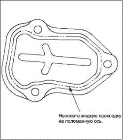 Снятие и установка автоматического натяжителя привода ГРМ (R18A)