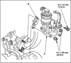 Замена канала EGR (L1 3A)