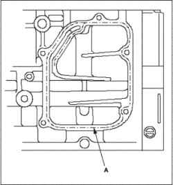 Установка масловоздухоотделителя (L13A)