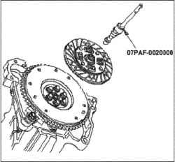 Замена сцепления (L13A)