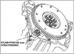 Замена сцепления (L13A)