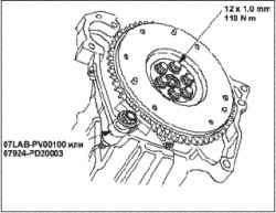 Замена сцепления (L13A)